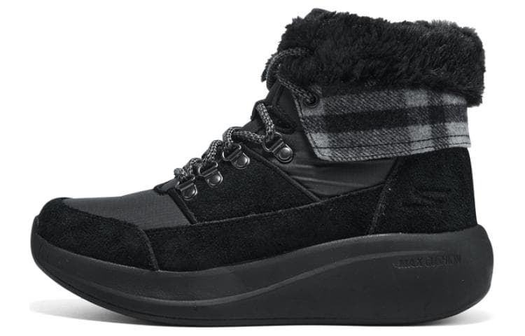 Skechers Warm Cushioning Short Snow Boots Women's Black