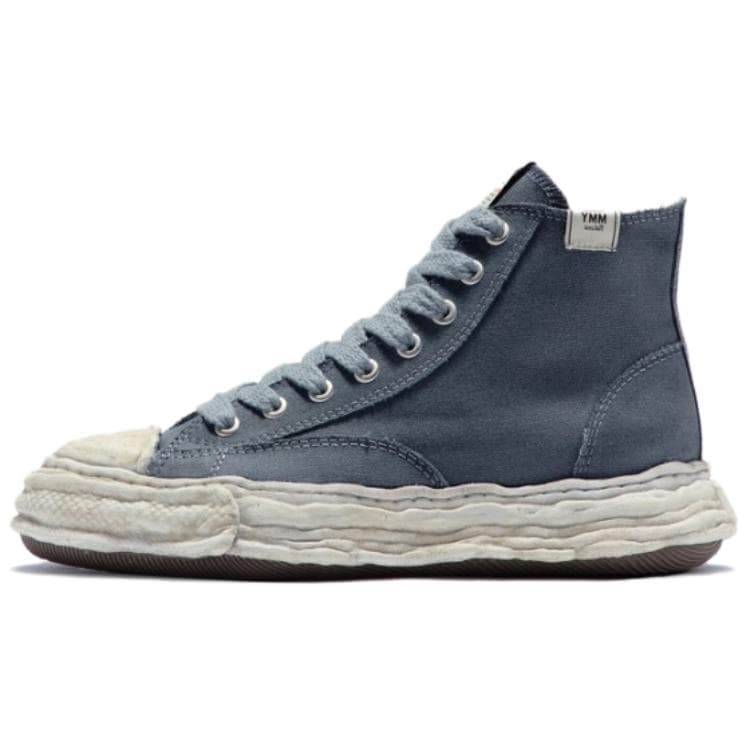 MIHARA YASUHIRO Wear-Resistant High-Top Canvas Shoes Men's Black