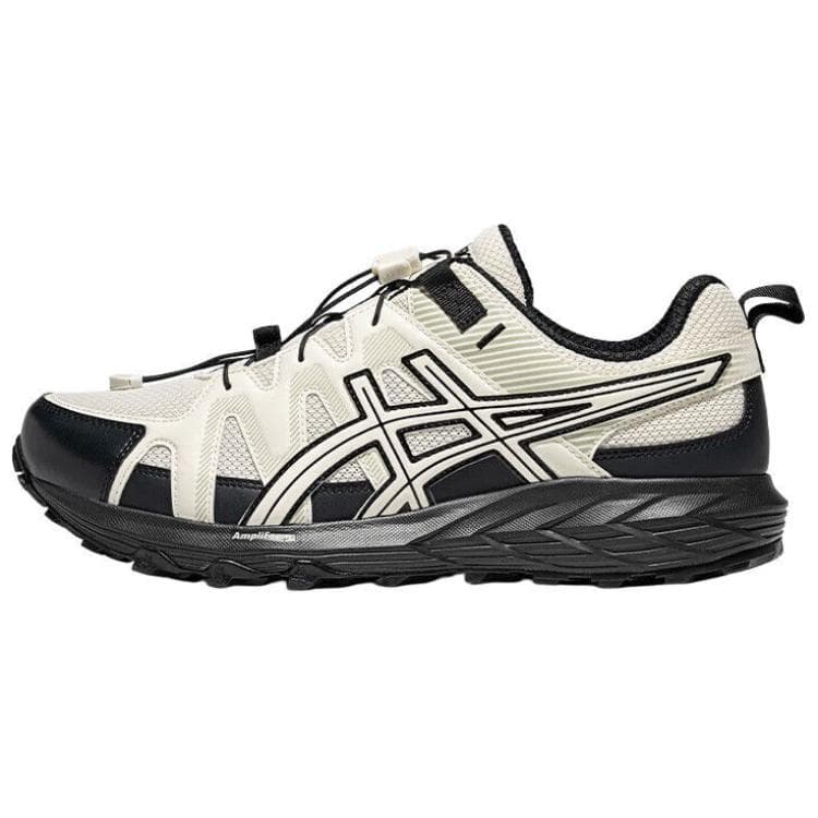 ASICS GEL-SONOMA FE Comfortable Breathable Fabric Synthetic Leather Cushioning Wear-Resistant Breathable Wrap Low-Top Casual Trail Urban Commute Running Shoes Men's Black White