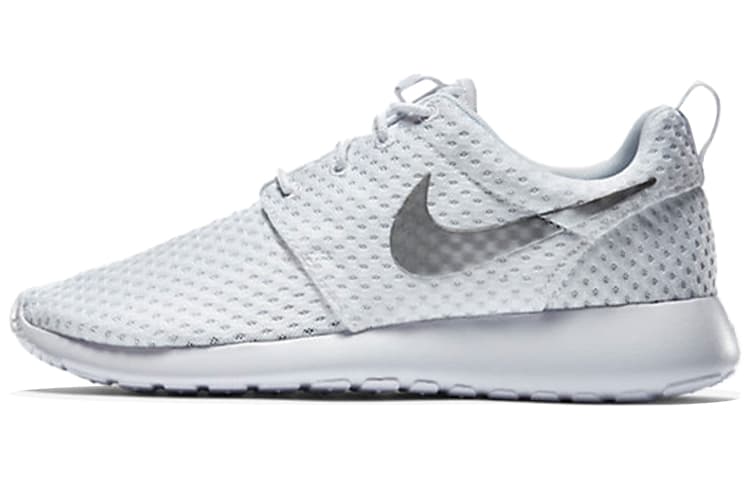 Nike Roshe One Br White Metallic Platinum Women's