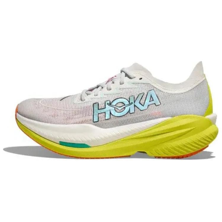 HOKA ONE ONE Mach X Anti-Slip Wear-Resistant Low-Top Running Shoes Men's Gray