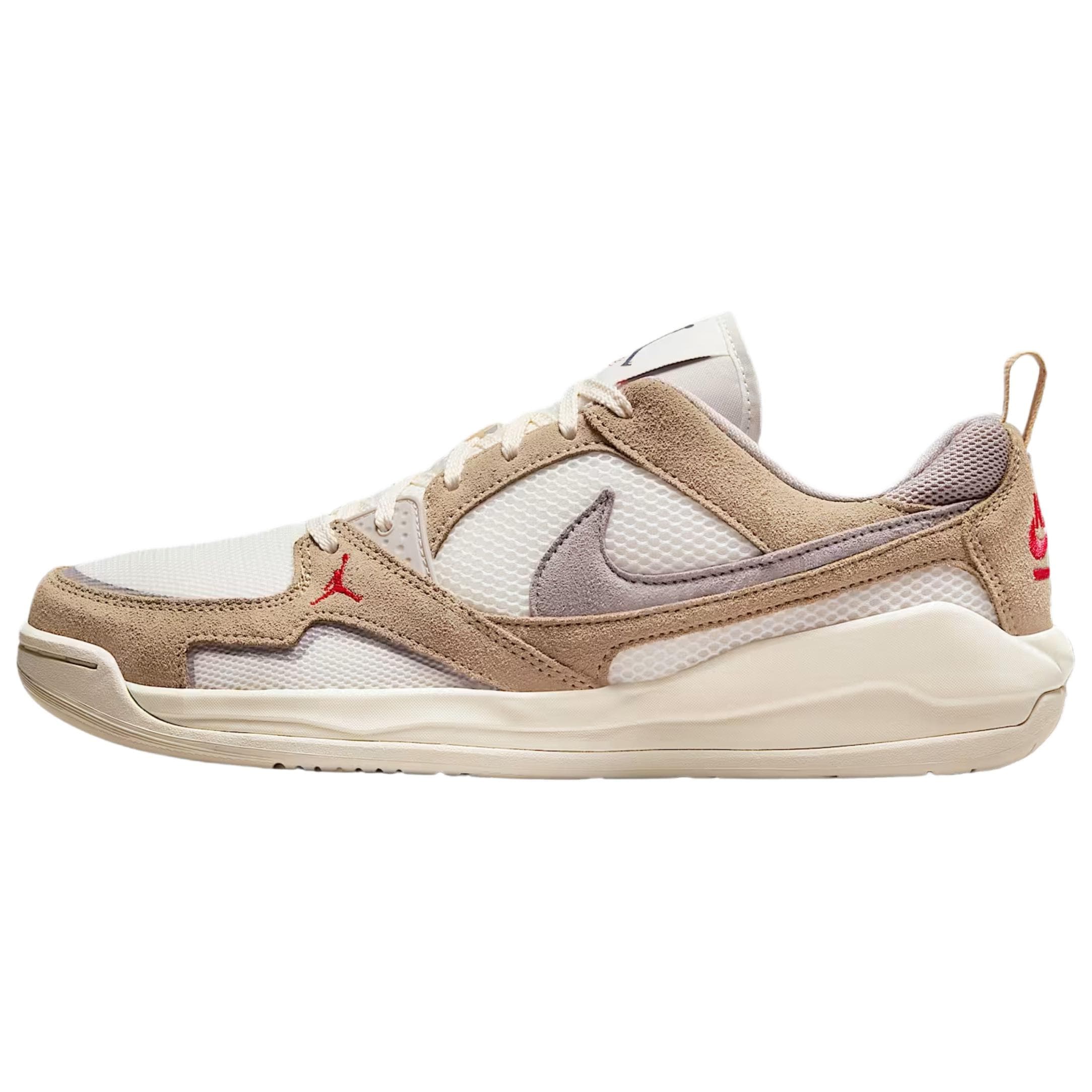 Jordan CMFT Era Abrasion Resistant Low Top Vintage Basketball Shoes Men's Brown