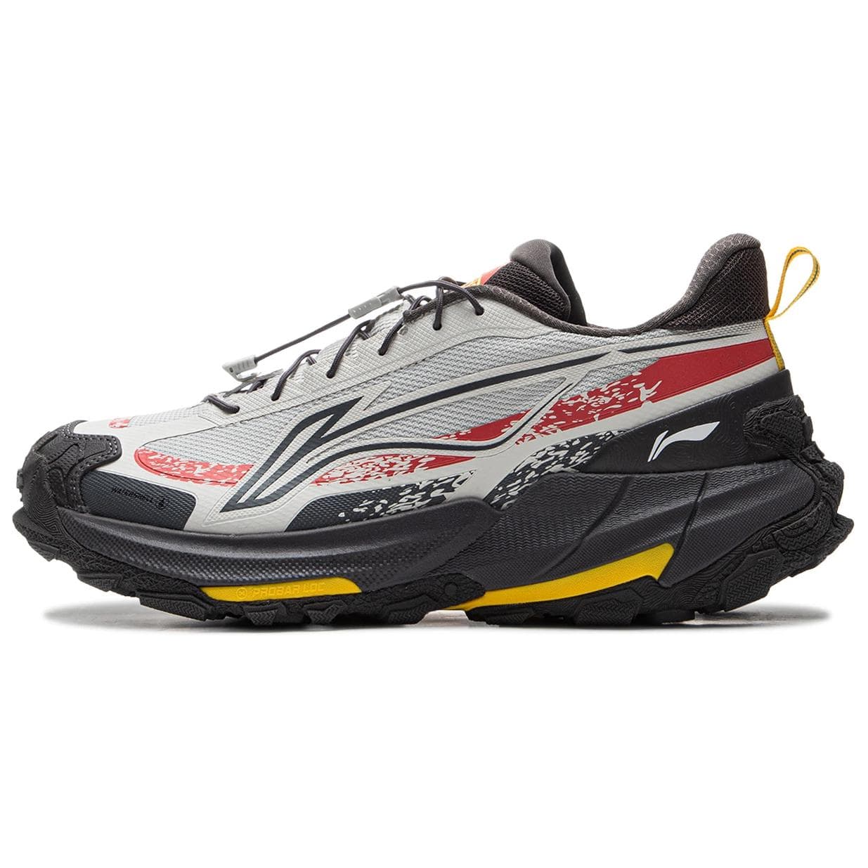 LiNing Elegance 2.0 Cushioning Anti-Slip And Wear-Resistant Support Low-Top Outdoor Trekking Shoes Unisex Lime