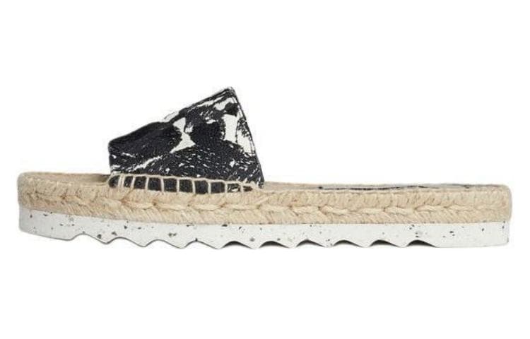 Stella McCartney Gaia Moth Slip-On Espadrille Slides Women's