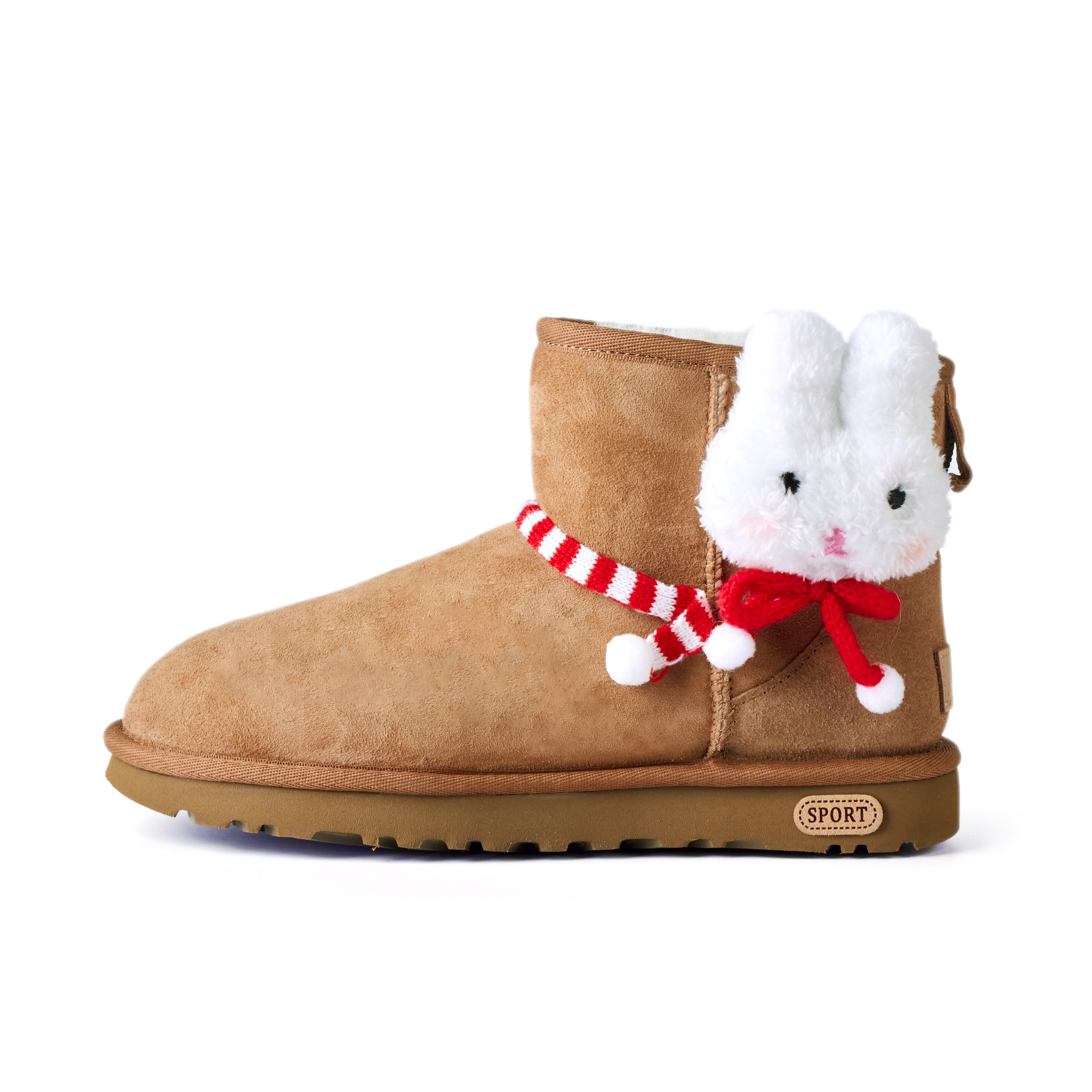UGG Dizzy Bell Yueduo Warm And Wear-Resistant Short Snow Boots Women's Caramel