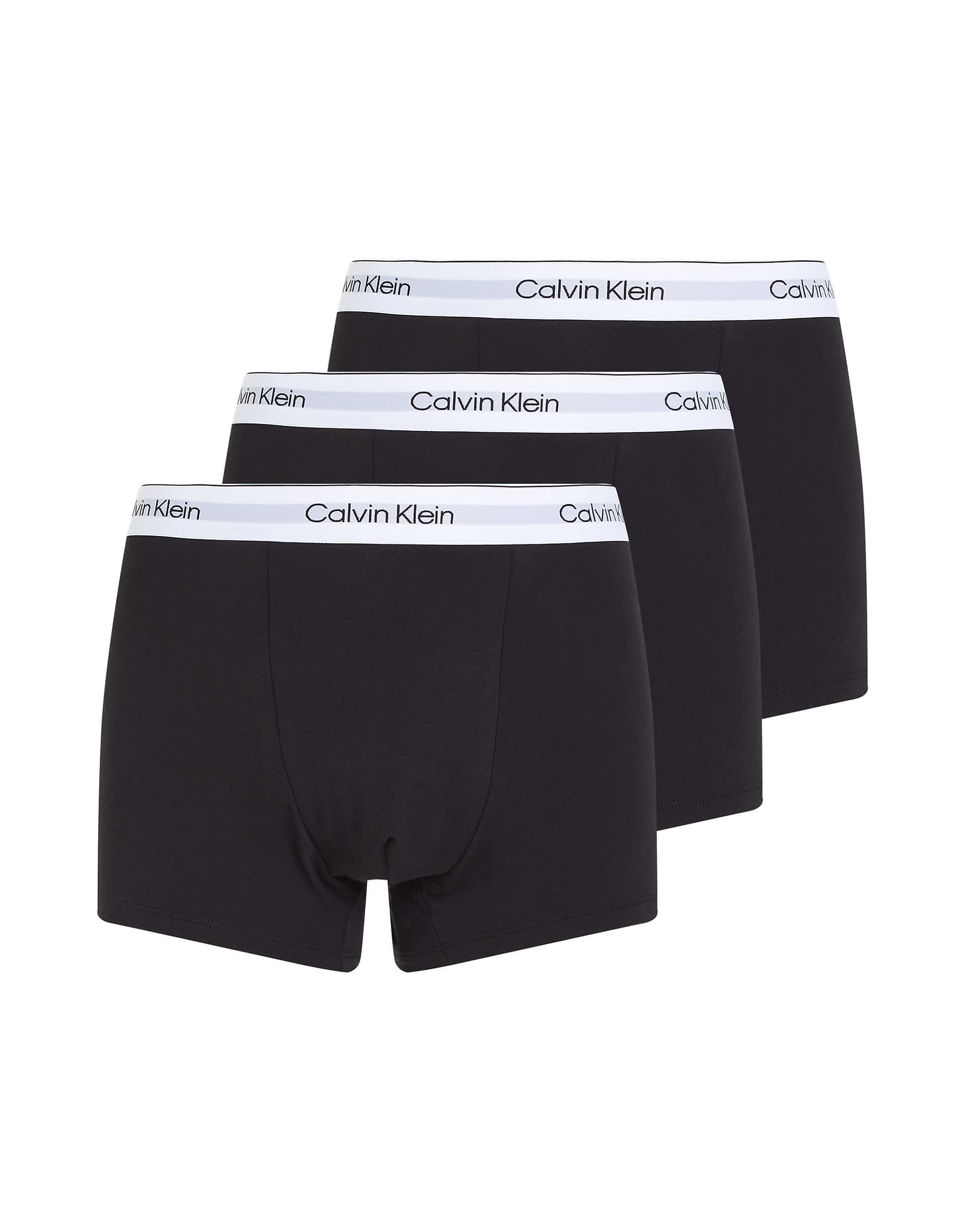 Calvin Klein Icon Cotton Stretch 3 pack darted briefs in black