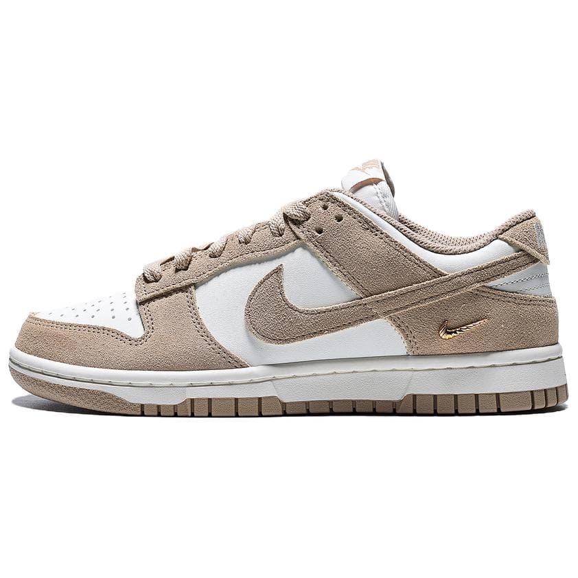 Nike Dunk Comfort Versatile Low-Top Sneakers Women's White Brown