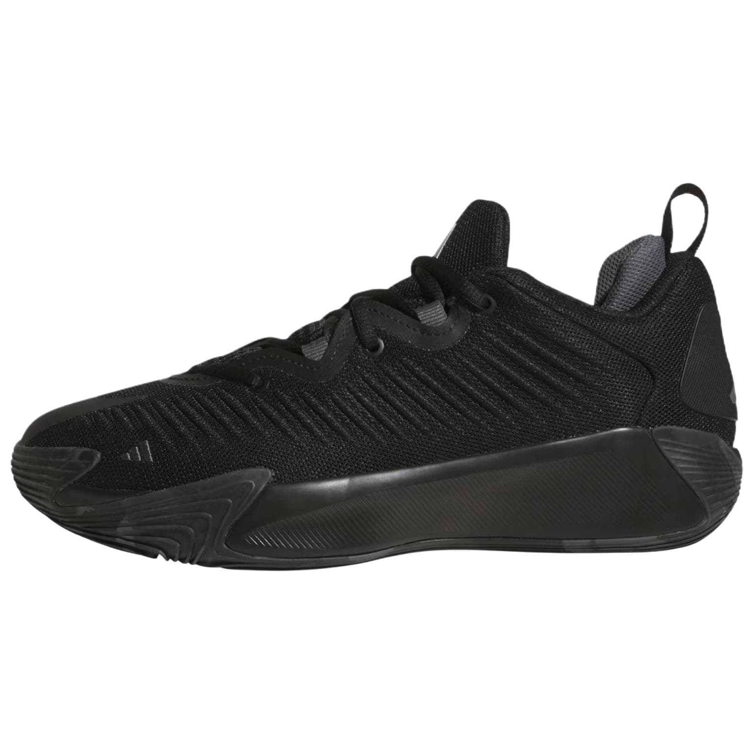adidas INITIATION Core Fashion Comfortable Breathable Support Traction Basketball Shoes Unisex Black