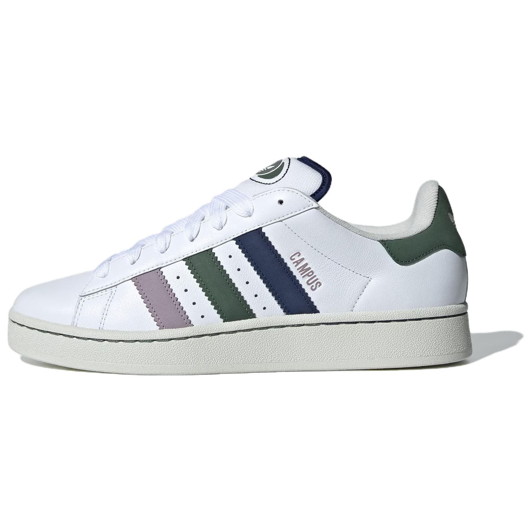 Campus Adidas Originals 00s 'White Preloved Fig Dark Blue'