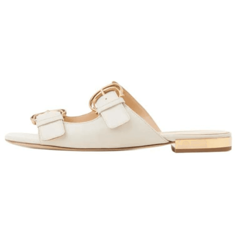 Chloe Slide Slippers Women's White