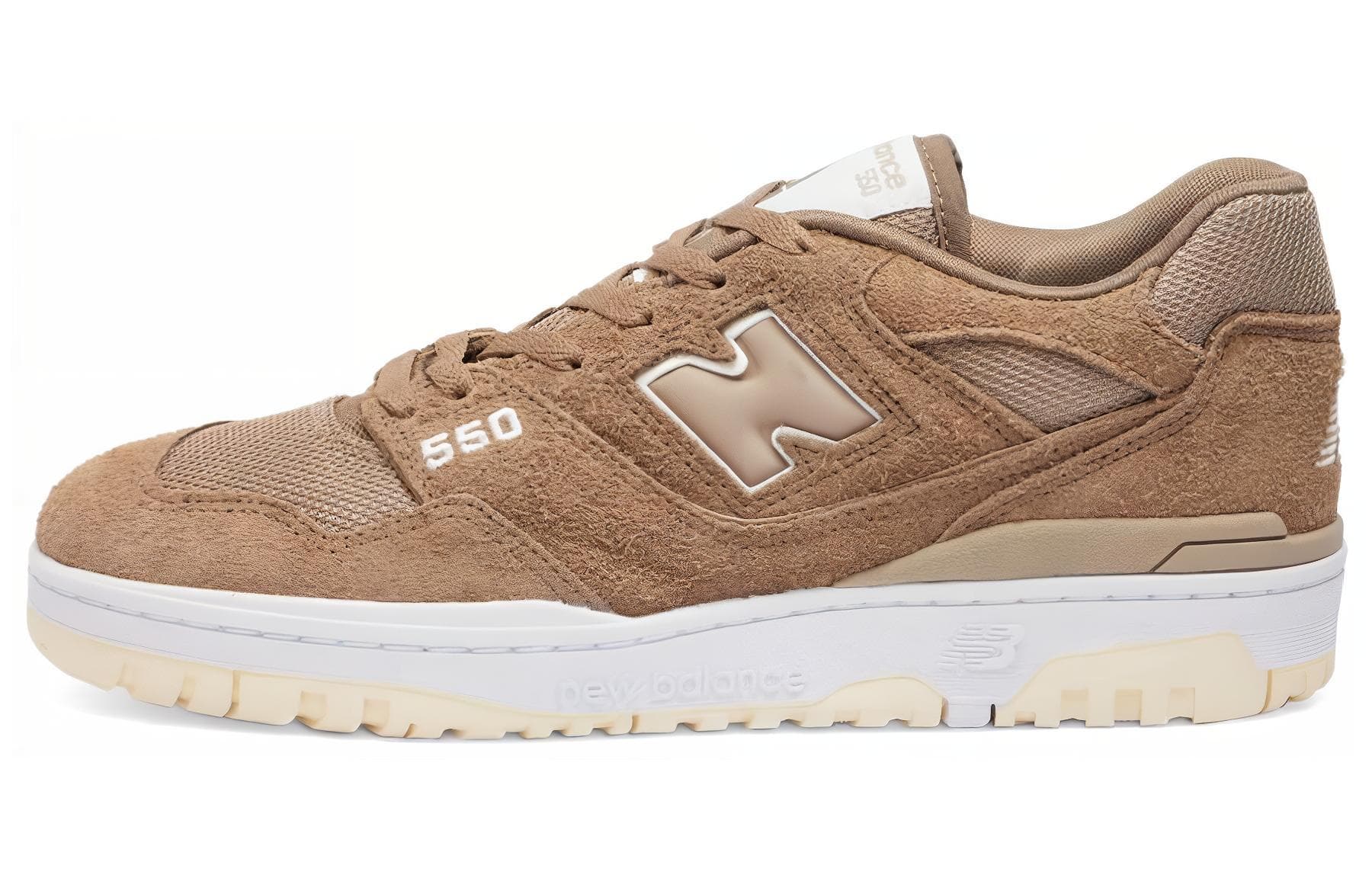 New Balance 550 Suede Mushroom