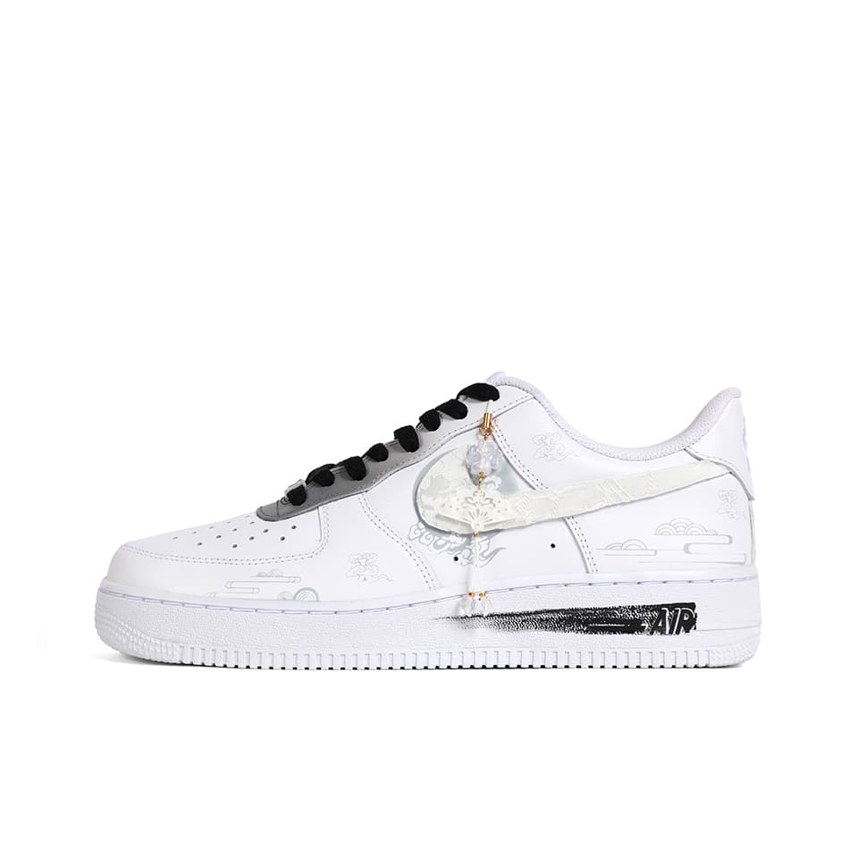 Nike Air Force 1 Skateboard Shoes Women's Low-Top White