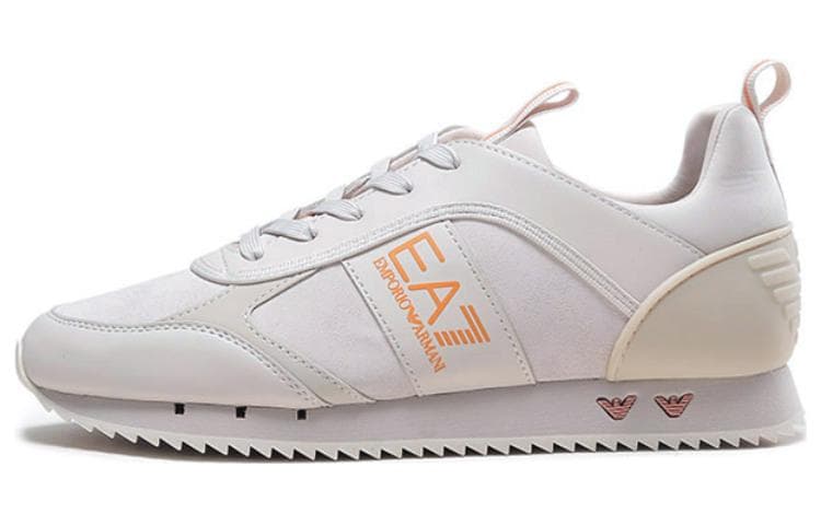 EMPORIO ARMANI EA7 Low Top Casual Shoes Unisex Greige