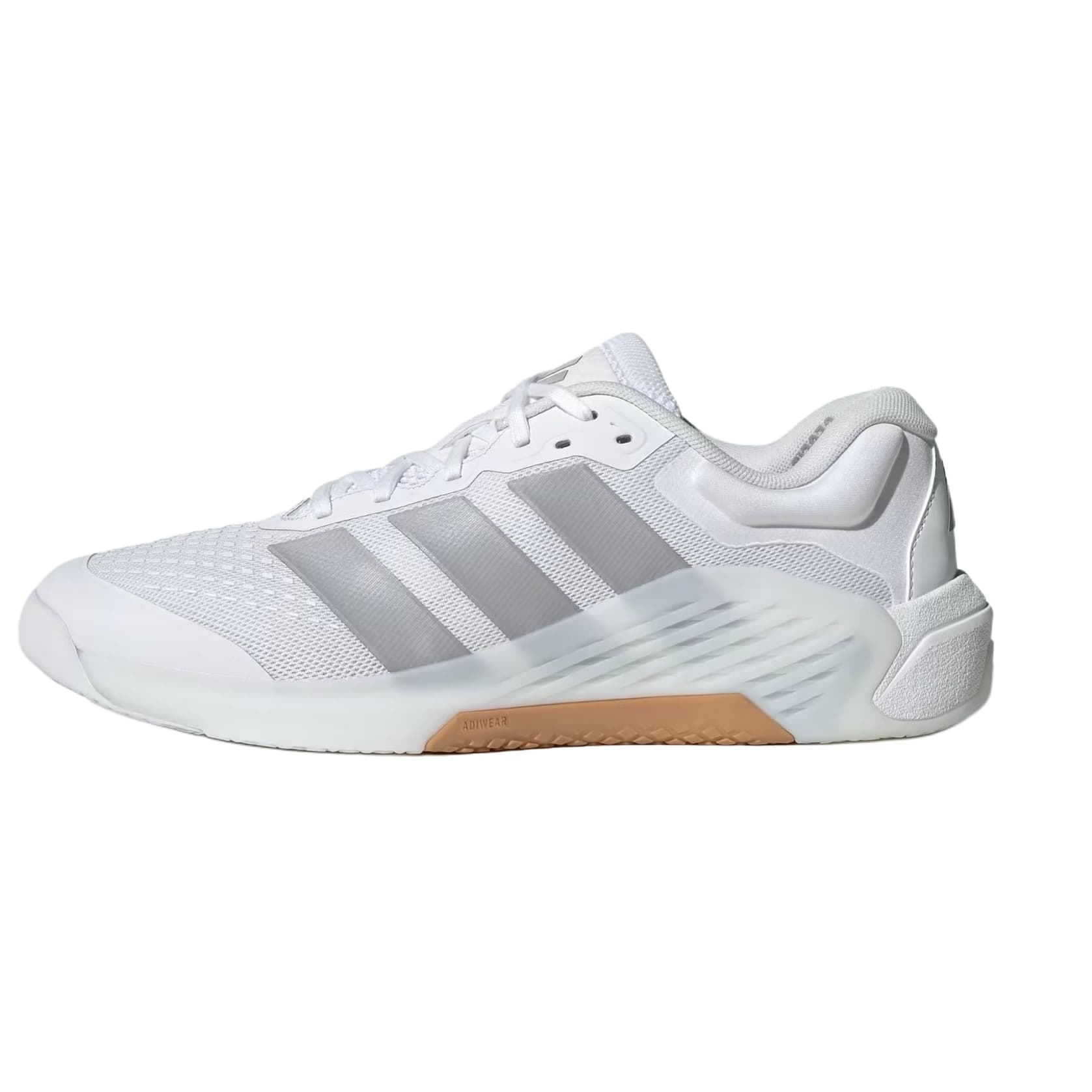 adidas DROPSET 4 Fabric Comfortable Durable Support Training Shoes Men's Silver White