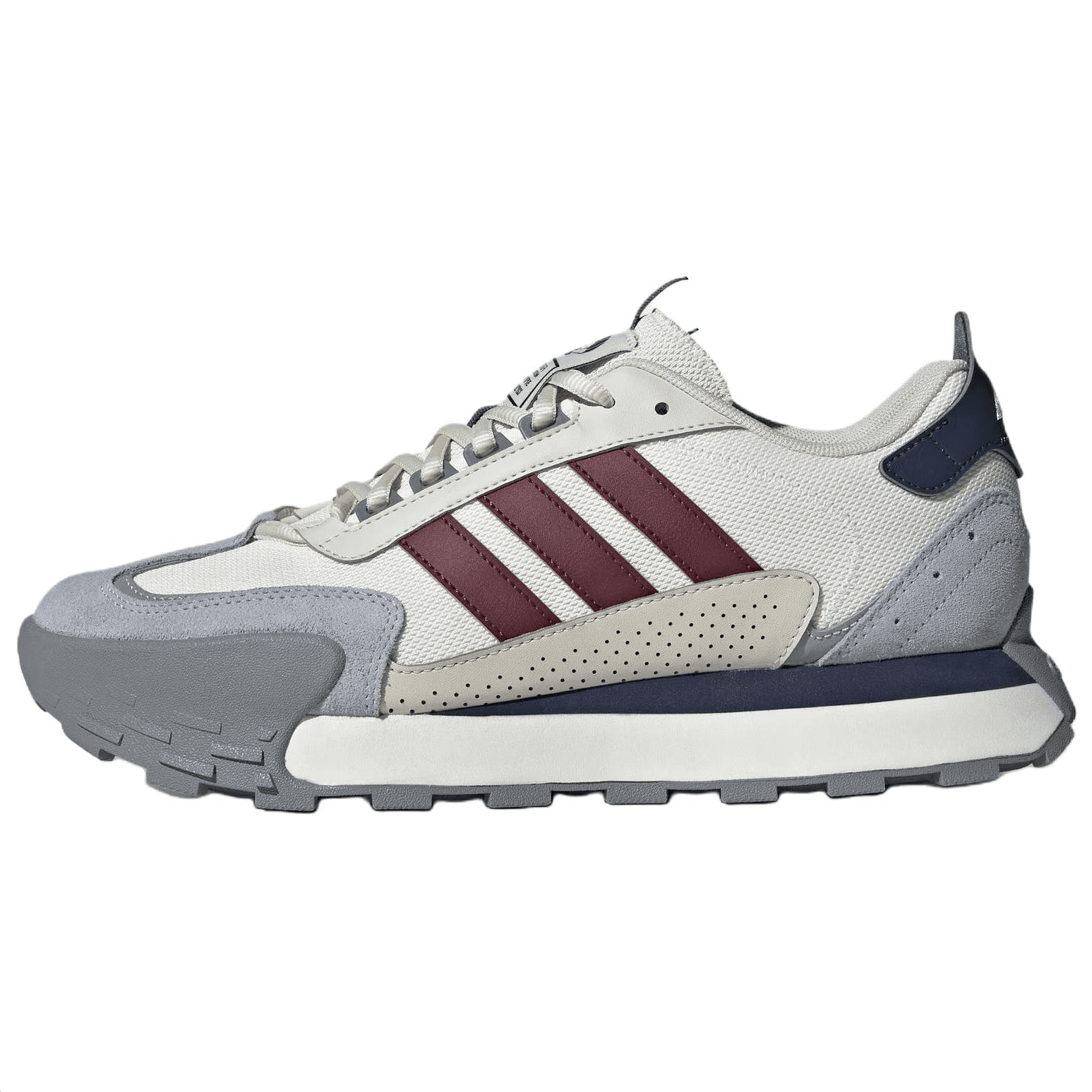 adidas FUTRO MIXR Comfortable Versatile Fabric Wear-Resistant Low-Top Running Shoes Unisex White Red