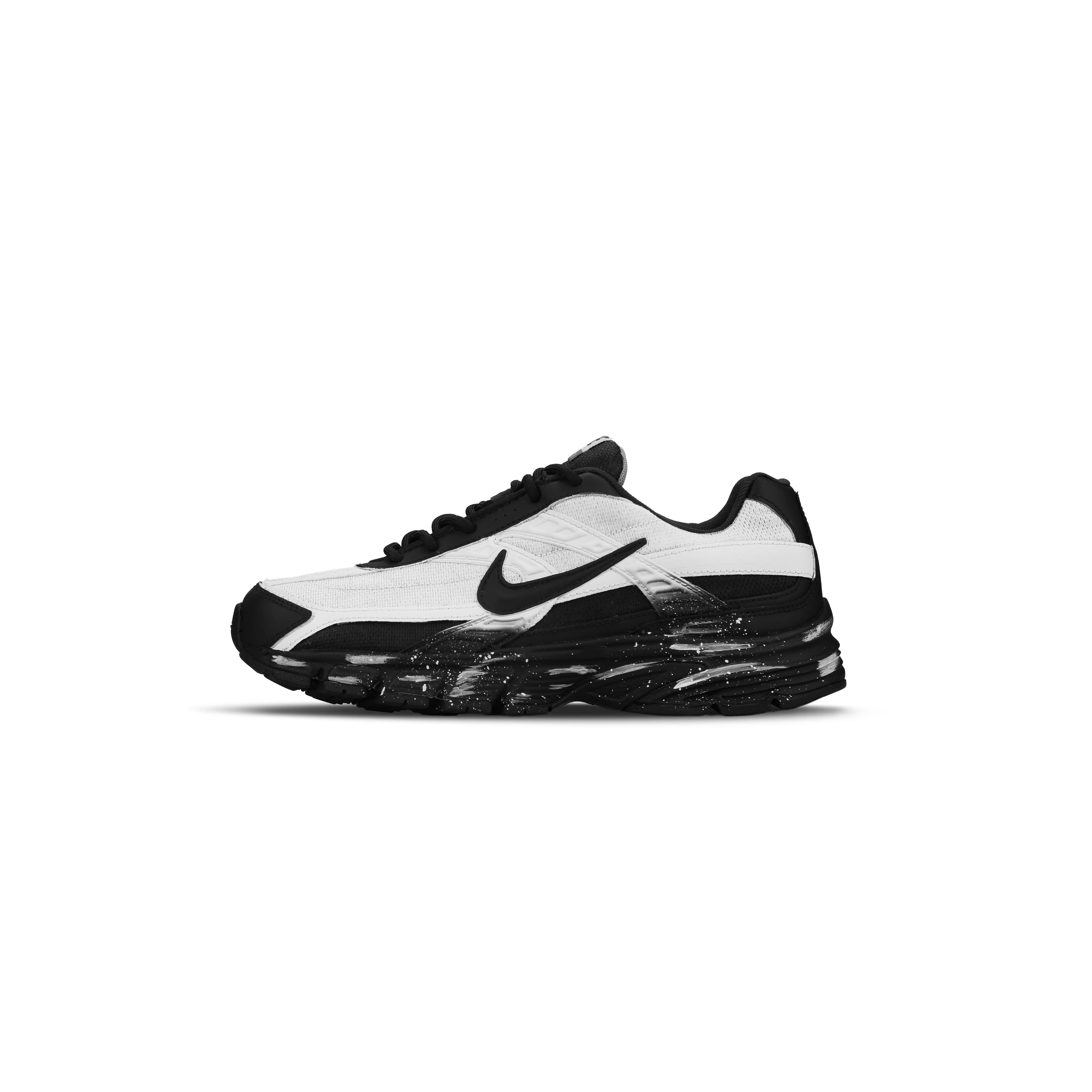 Custom SneakersNike Initiator Starry Sky Sports Function Gradient Splatter Wear-Resistant Anti-Slip Low-Top Running Shoes Unisex Black/White