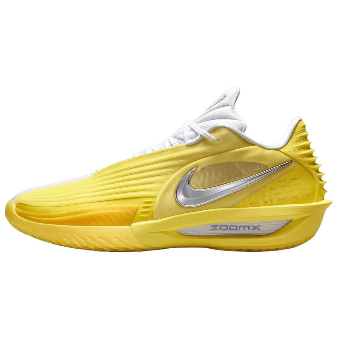 Nike GT Cut 3 Turbo EP Comfort Soft Basketball Shoes Unisex White Yellow Purple