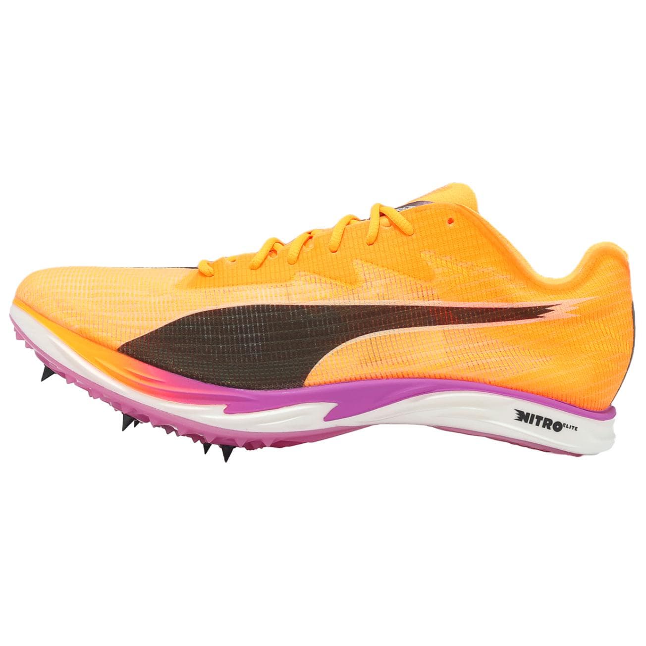 PUMA NITRO Elite 3 Comfortable Mid-Top Running Shoes Men's Yellow Black