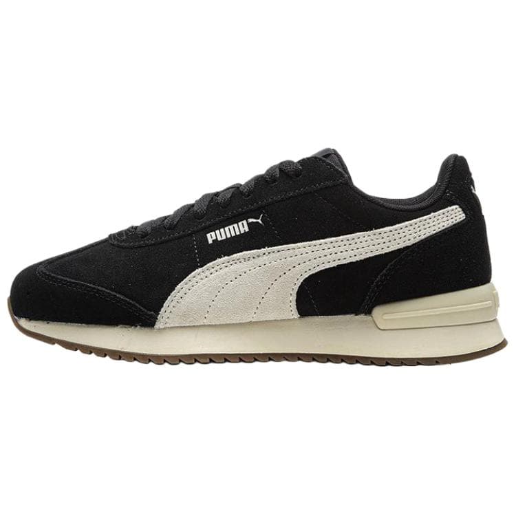 PUMA R78 WIND SD Fashion Comfortable Slip-Resistant Low-Top Casual Shoes Unisex Black