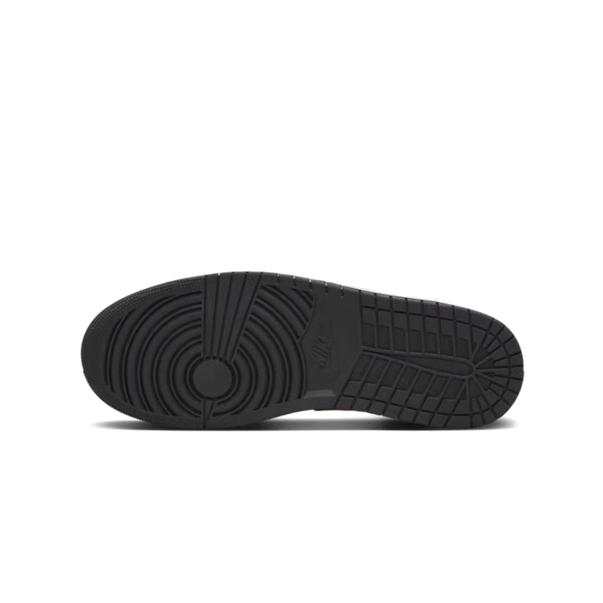 Jordan Air Jordan 1 Wear-Resistant Low-Top Skateboard Shoes Unisex Black White