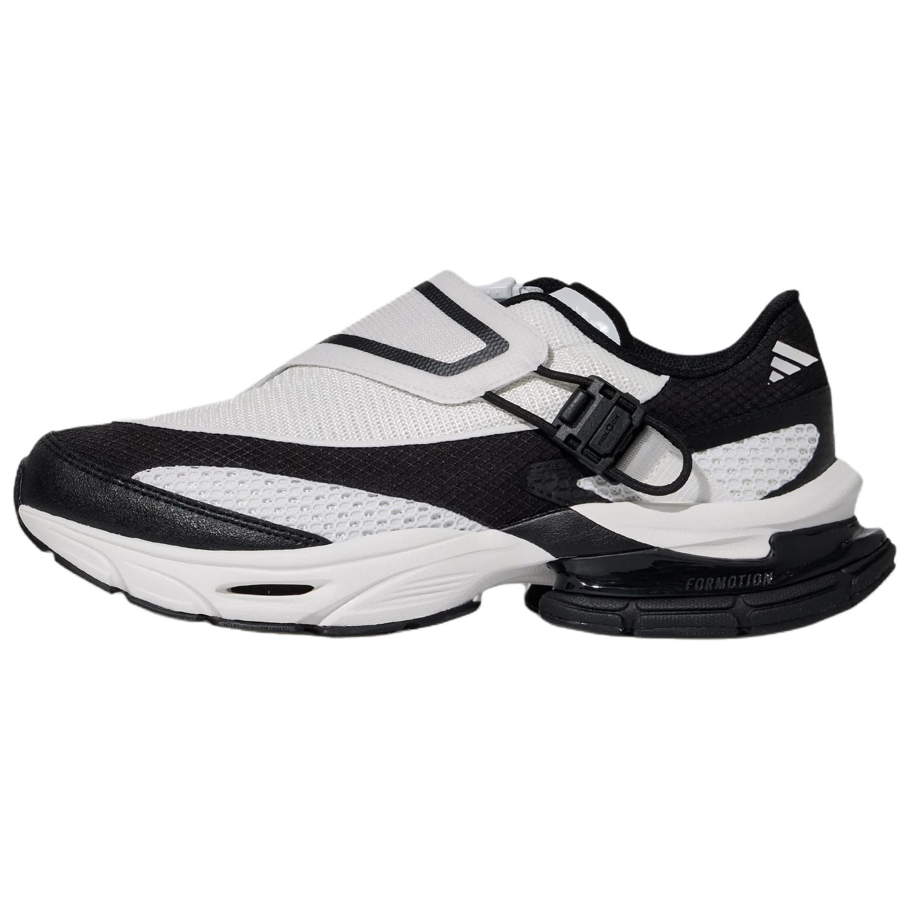 adidas FOS FORMOTION ONE.1 Comfort Fit Retro Sports Running Shoes Unisex White Black
