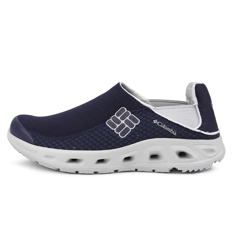 Columbia Cushioned Slip-Resistant Breathable Low-Top Outdoor Shoes Men's Blue