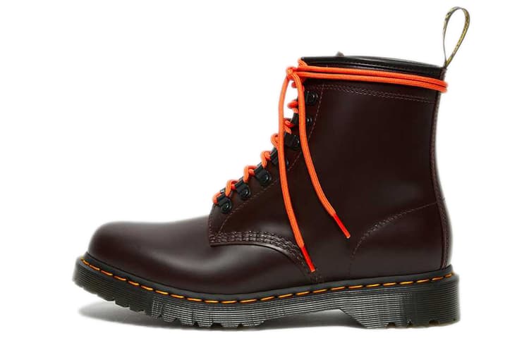 Dr.Martens 1460 Ben Smooth Martin Boots 'Brown Red'