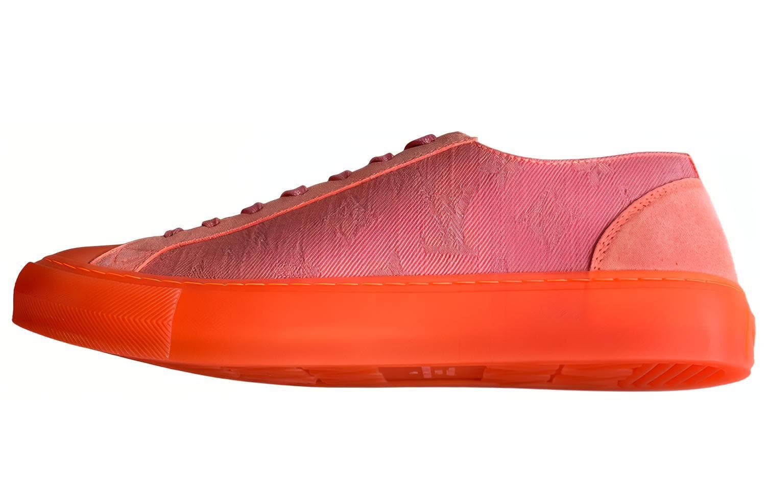 LOUIS VUITTON Wear-Resistant Low-Top Skateboard Shoes Men's Orange