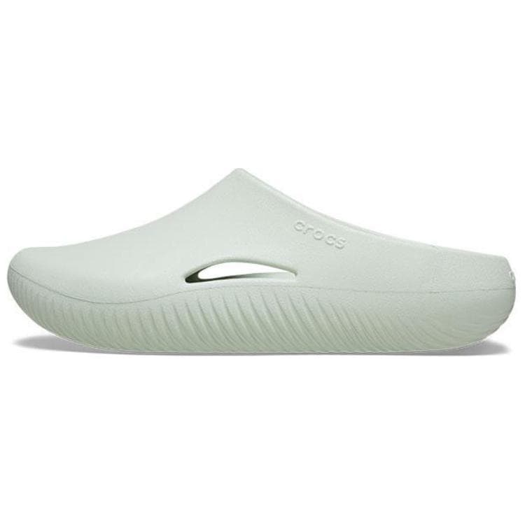 Crocs Lightweight Comfortable Anti-Slip And Wear-Resistant Closed-Toe Slides Unisex Cyan
