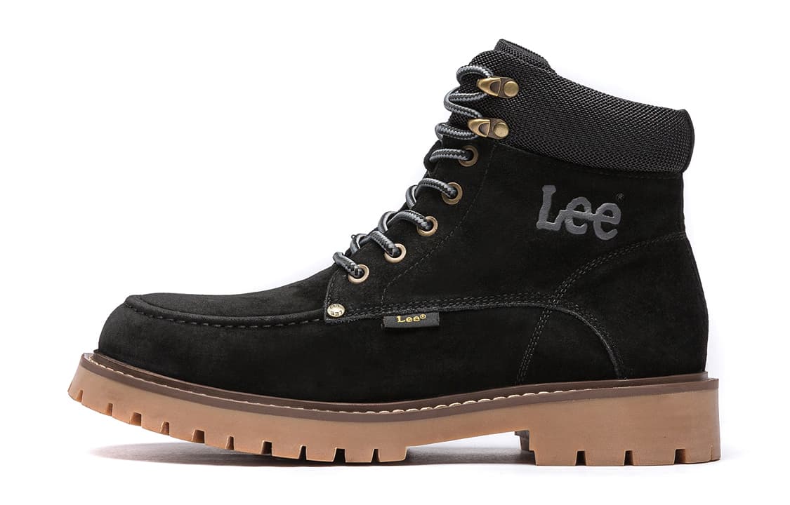 Lee Yellow Boots Short Martin Boot Men's