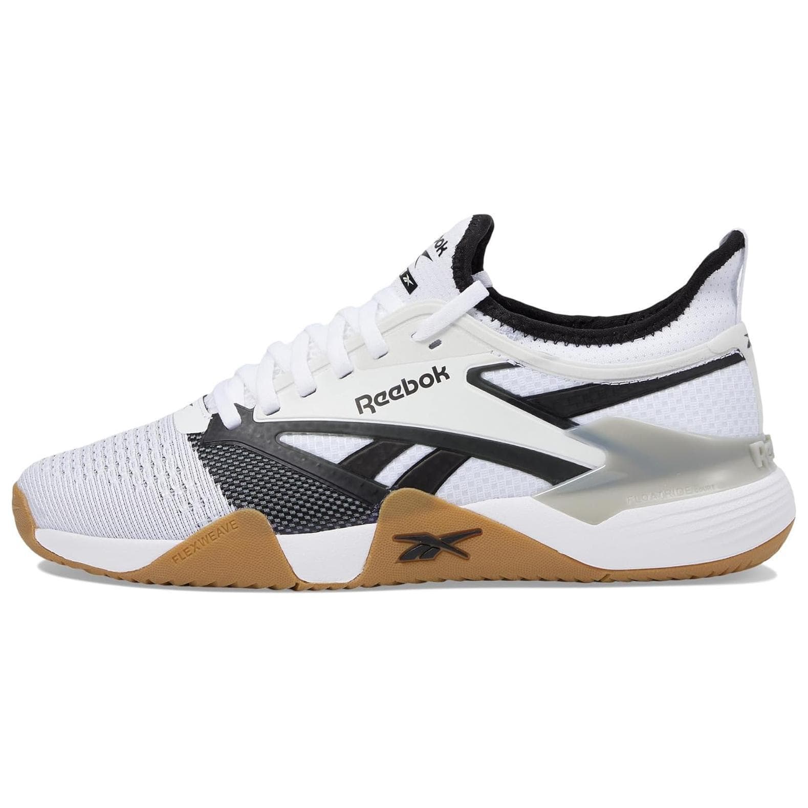 Nano Court Reebok 'White Black Gum'