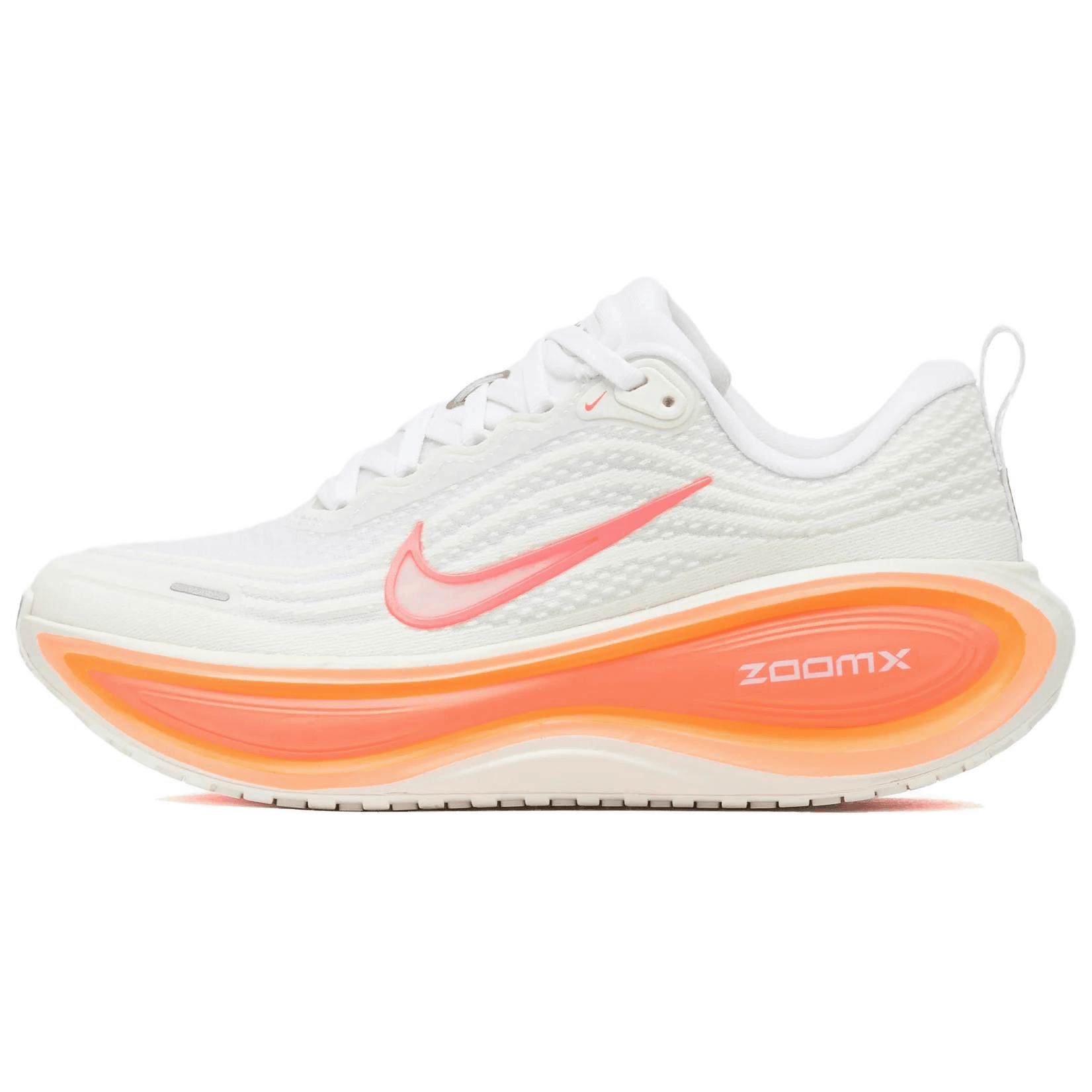 Nike Vomero Plus Comfortable Fit Support Running Shoes Women's White Orange