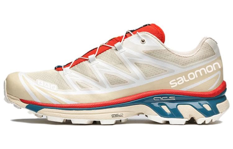 SALOMON Xt 6 'Almond Milk Bleached Sand'