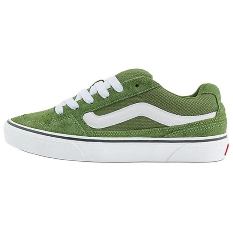 Vans Caldrone Anti-Slip Wear-Resistant Low-Top Skateboard Shoes Men's Green