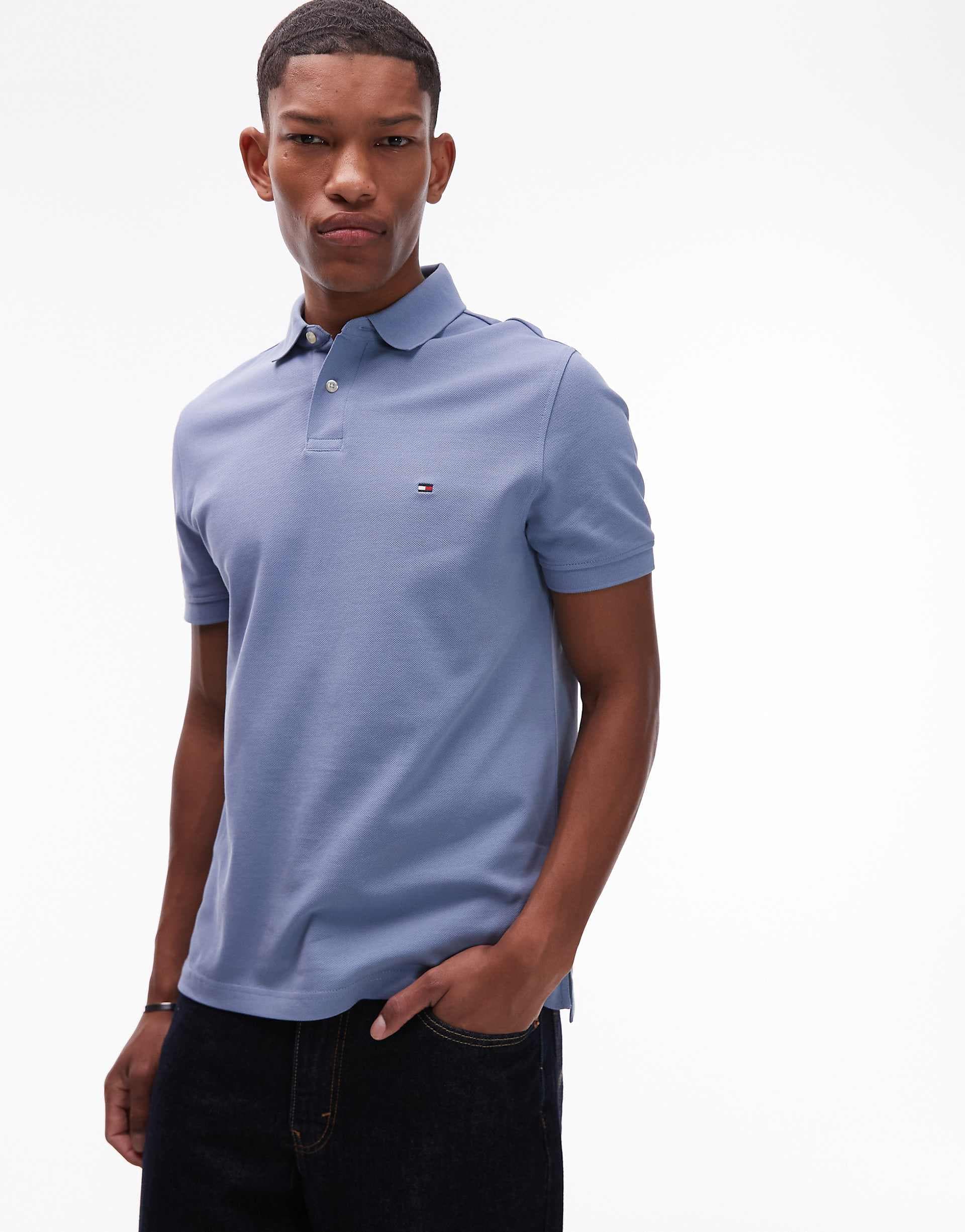 Tommy Hilfiger 1985 regular polo in hazy blue