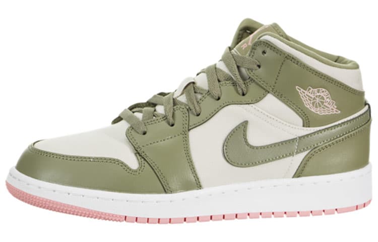 JORDAN 1 Mid Trooper Bleached Coral GS