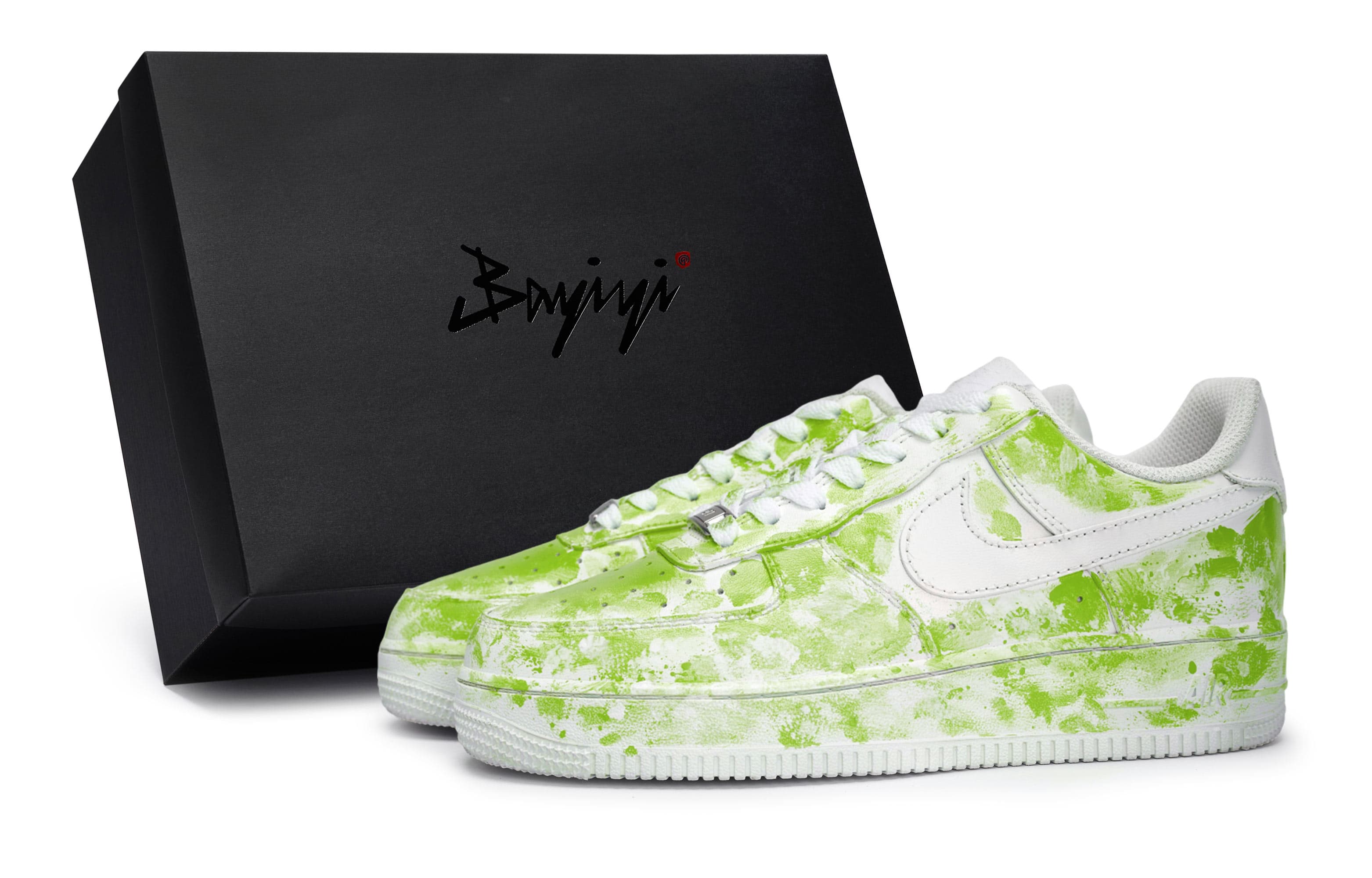 Nike Air Force 1 Skateboard Shoes Unisex Low-Top Verdant Green