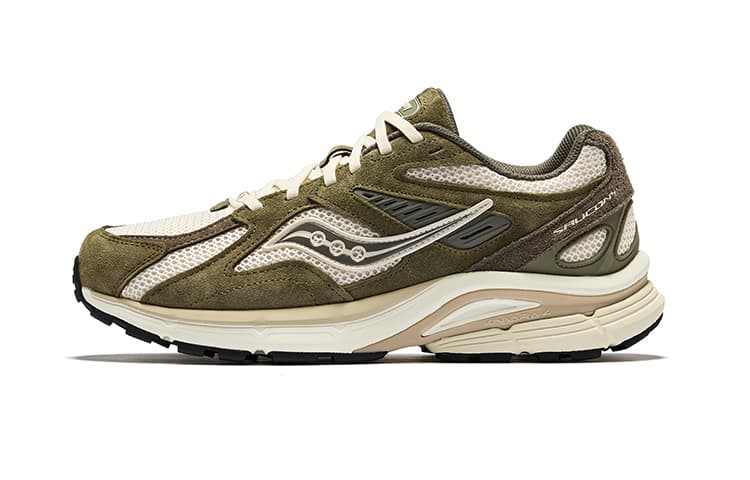 Teenie Weenie x Saucony Kinvara 4 Low-Top Running Shoes Unisex Green White
