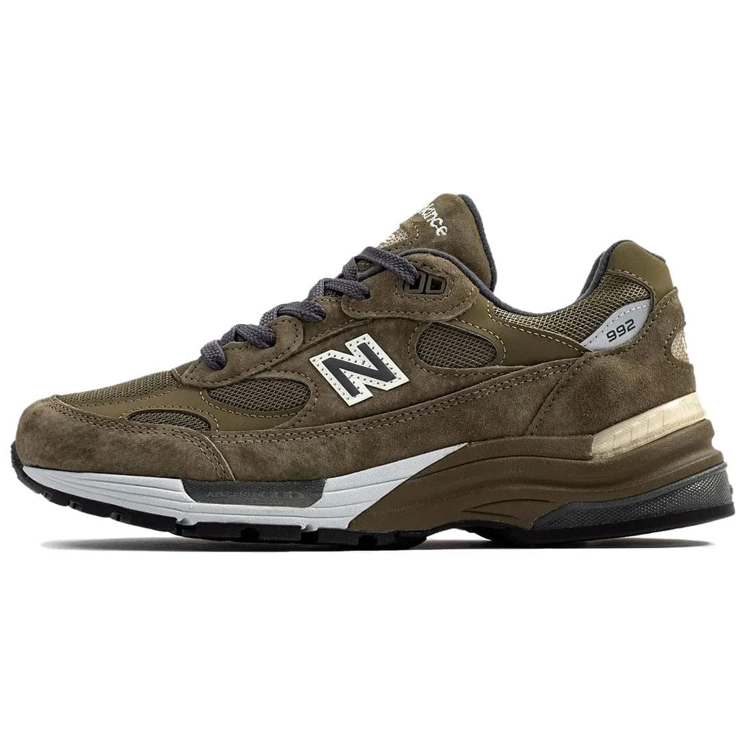 New Balance NB 992 Versatile Comfortable Wear-Resistant Low-Top Casual Running Shoes Men's Brown
