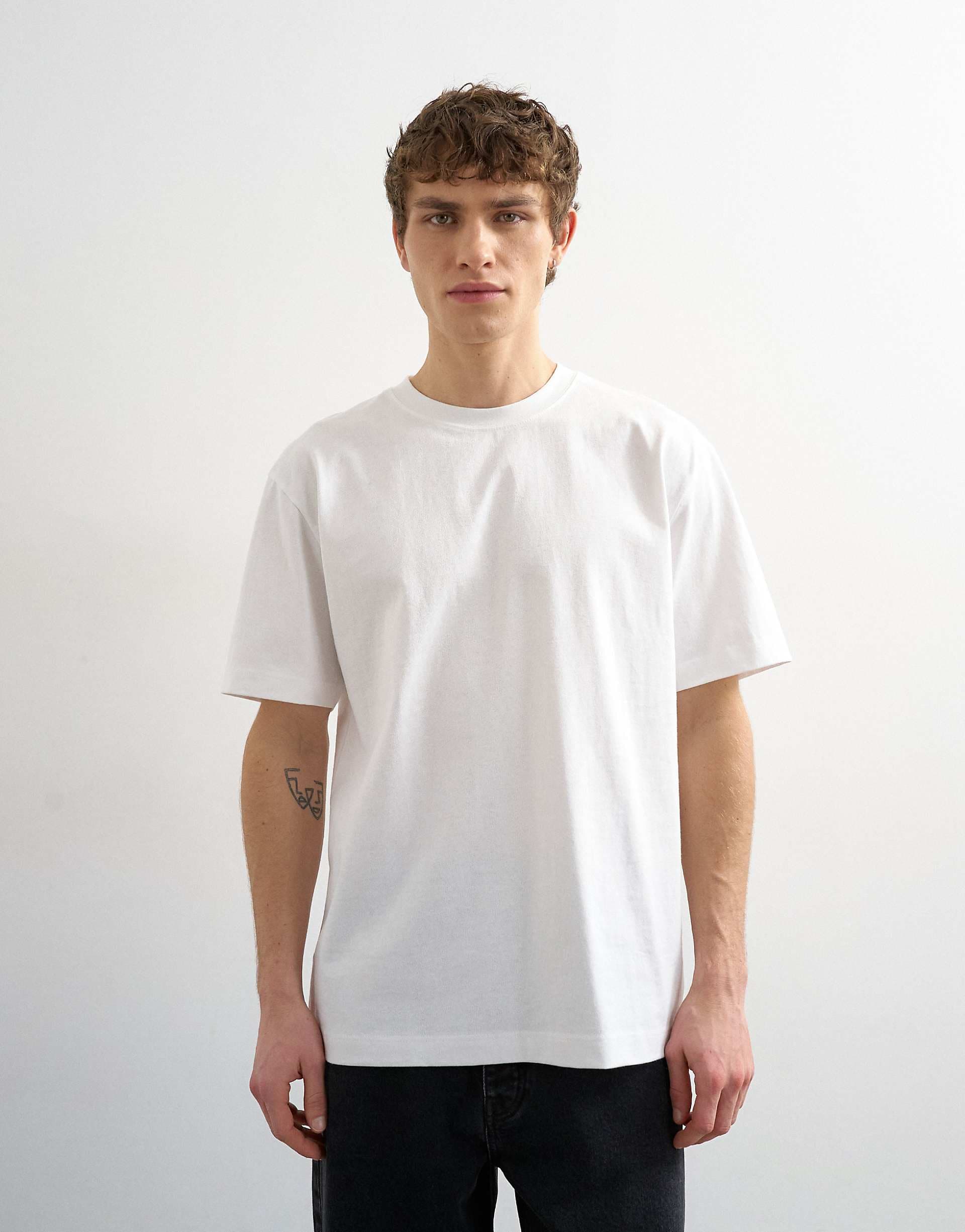 Topman relaxed fit t-shirt in white