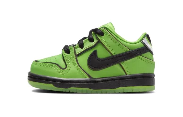 Nike SB Dunk Low The Powerpuff Girls Buttercup TD