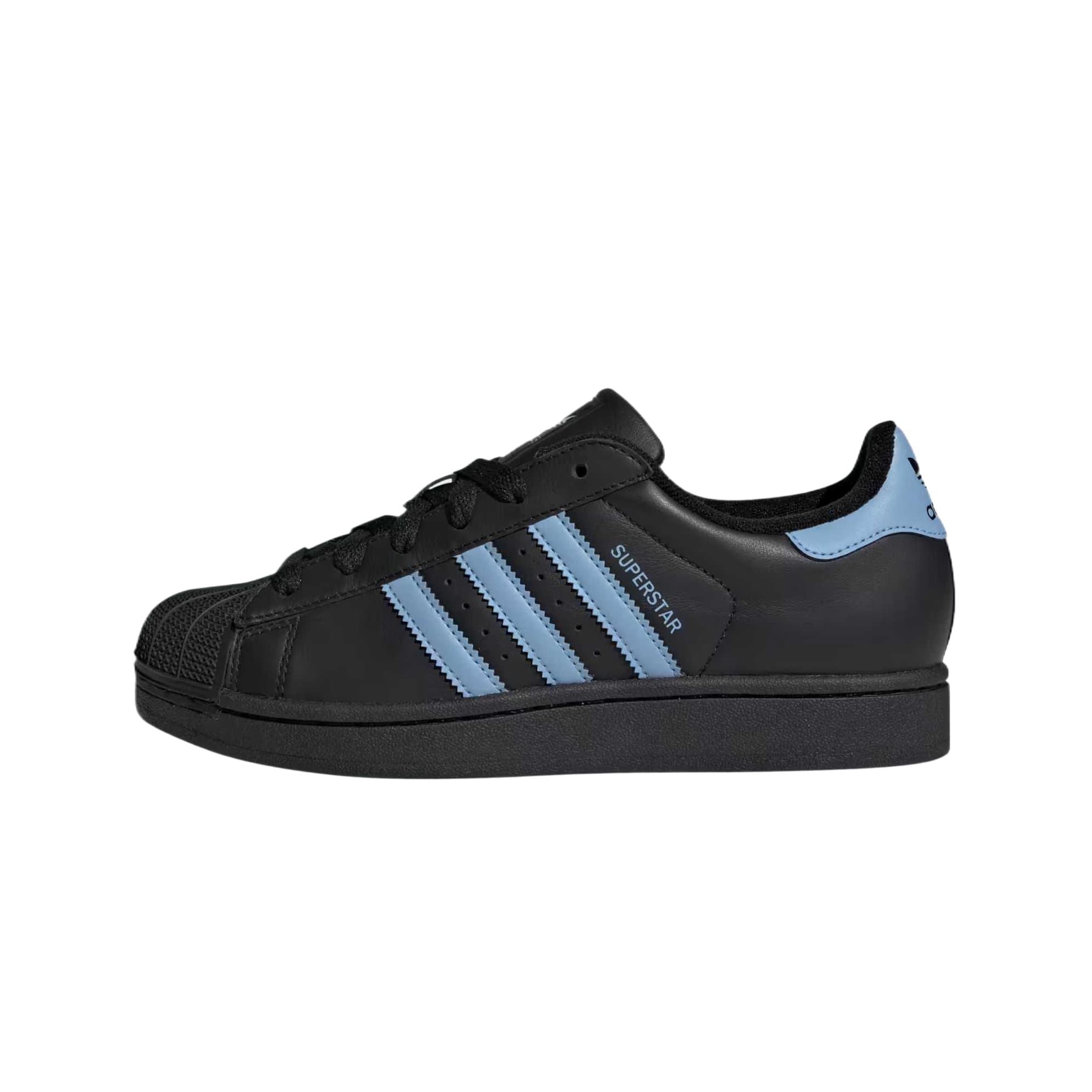 Adidas Women's Superstar 2 'Black Ash Blue' Women's
