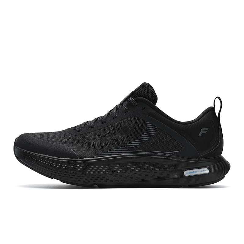 FILA NUVOLE JOG JOG Sport Function Fashion Versatile Simple Comfort Durable Low-Top Running Shoes Men's Black