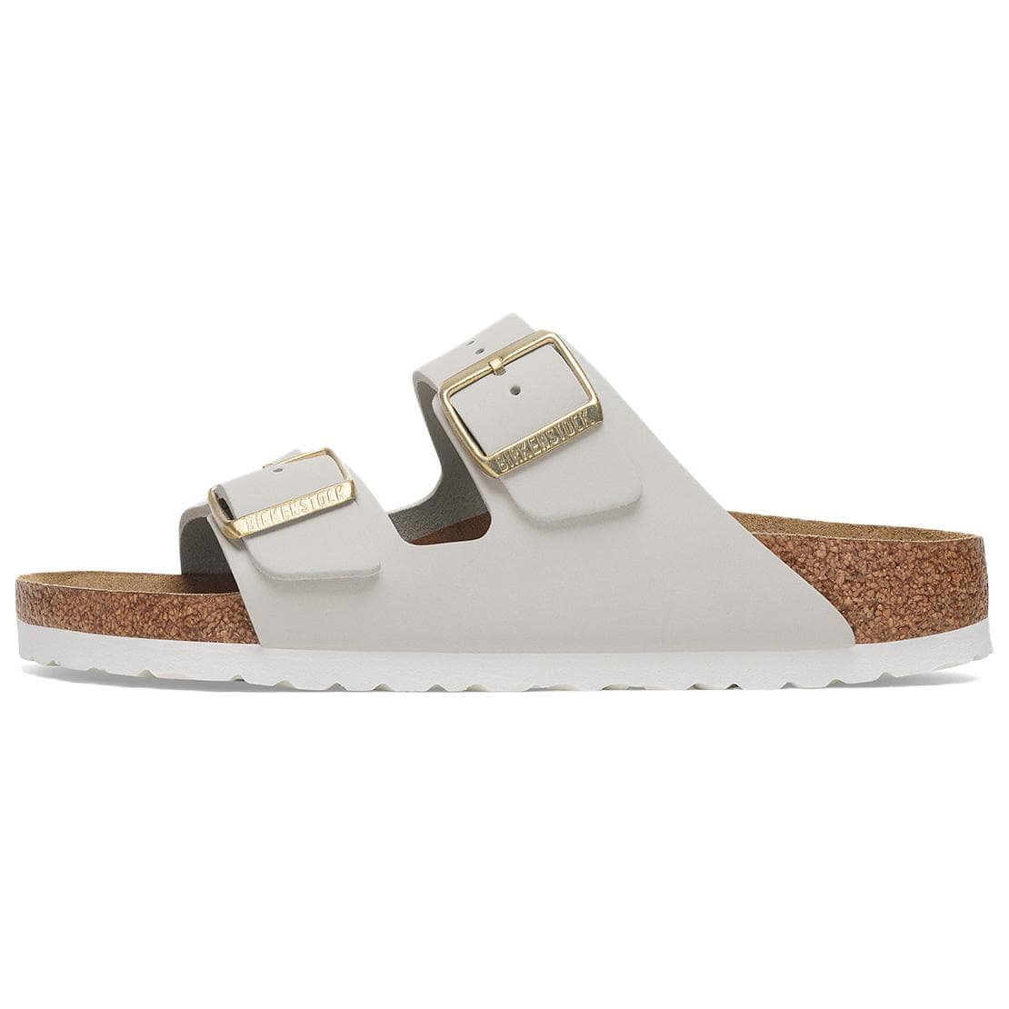 Birkenstock Arizona Comfortable Simple Flip-Flops Women's White Narrow