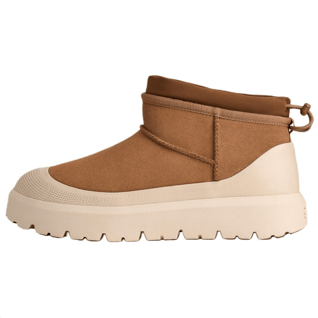 UGG CL ULTRA MINI WEATHER Suede Warm Versatile Round Toe Short-Cut Snow Boots Men's