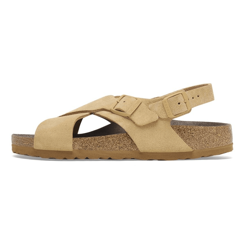 Birkenstock Tulum Soft Footbed Beach Sandals Women's Latte Brown Regular