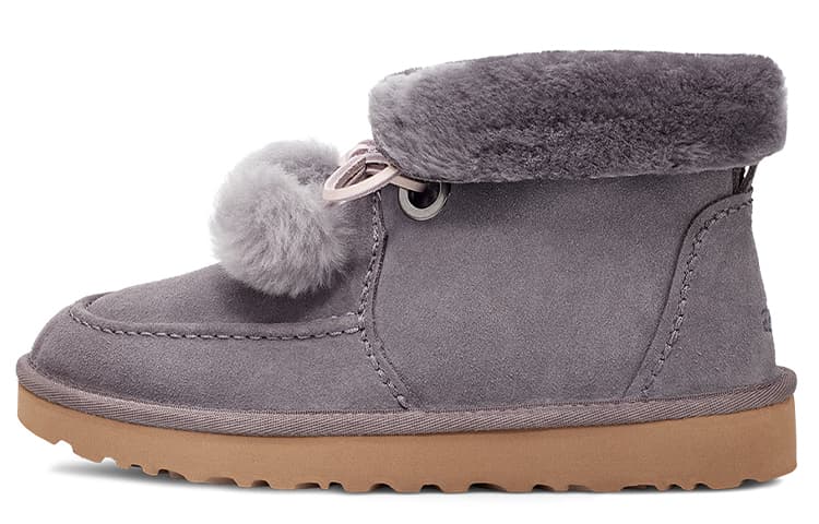 UGG Kyrina Bow Pom 'Purple Gray' Women's
