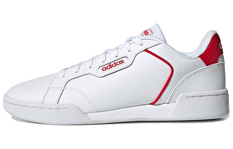 Adidas Neo Roguera Classic Casual Low Tops Skateboarding Shoes White Red Women's