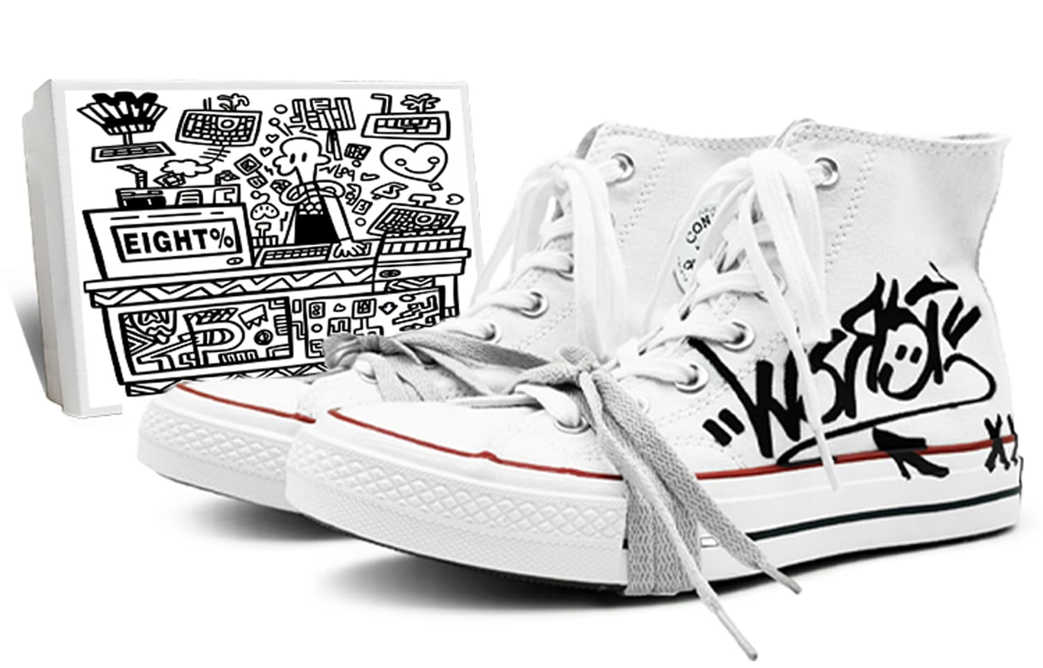 Converse 1970s Canvas Shoes Unisex High-Top Black White