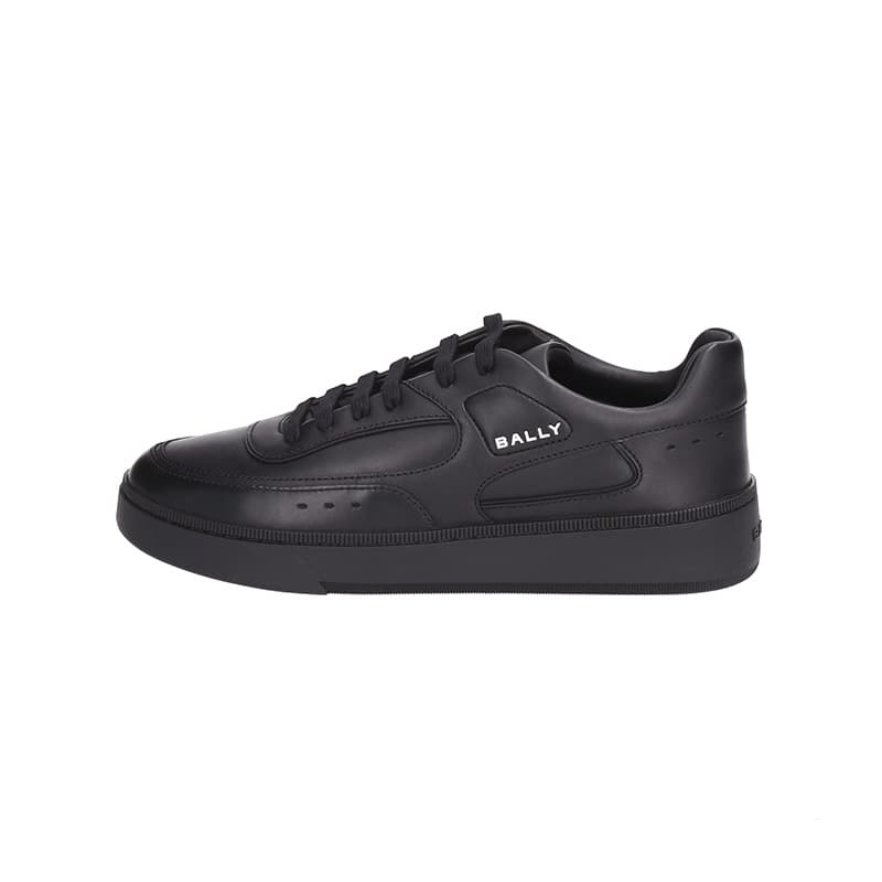 BALLY Calf Leather RAISE Platform Lace-Up Casual Sneakers Low-Top Skate Shoes Men's